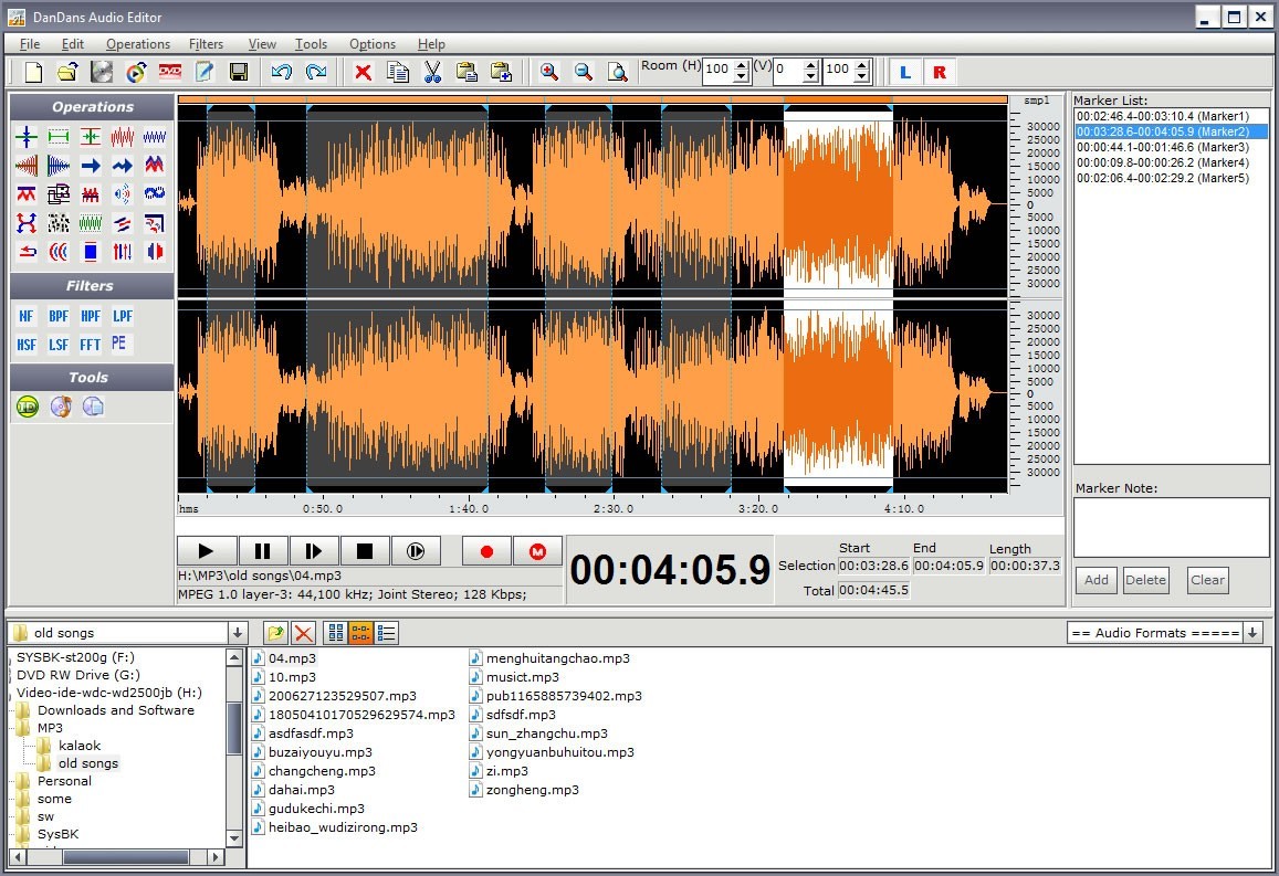 DanDans Audio Editor