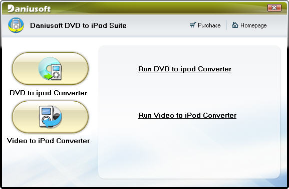 Daniusoft DVD to iPod Suite