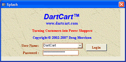 DartCart Shopping Cart Demo