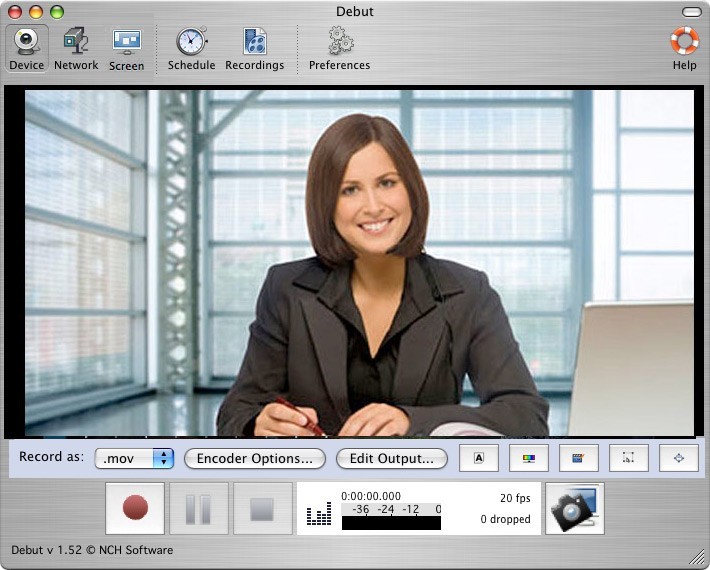 Debut Free Mac Screen Capture Software