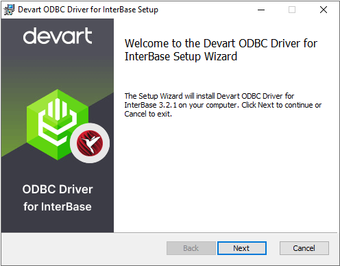 Devart ODBC Driver for InterBase