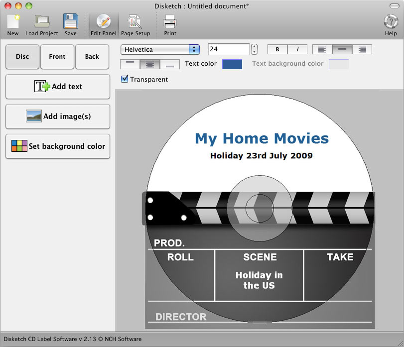 cd label maker software for mac