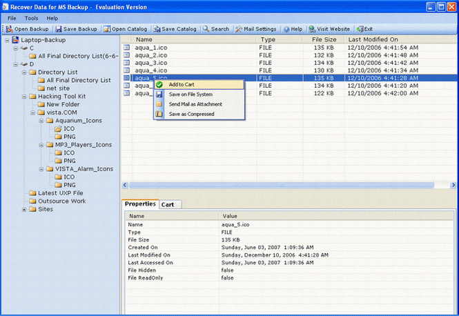 Download BKF Files Repair Software