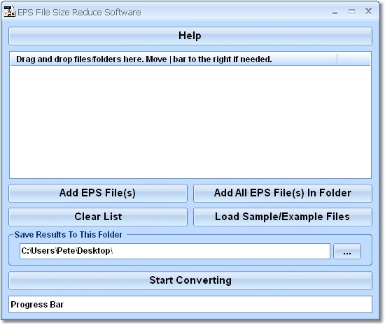 EPS File Size Reduce Software