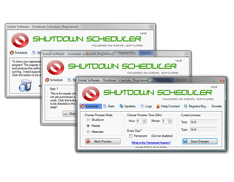 ES Shutdown Scheduler