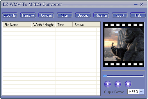EZ WMV To MPEG Converter