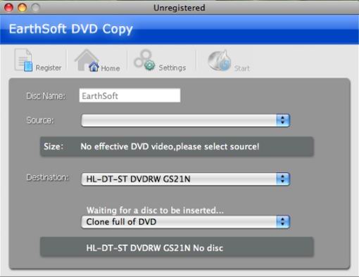 EarthSoft DVD Copy for Mac