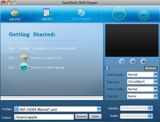 EarthSoft DVD Ripper for Mac