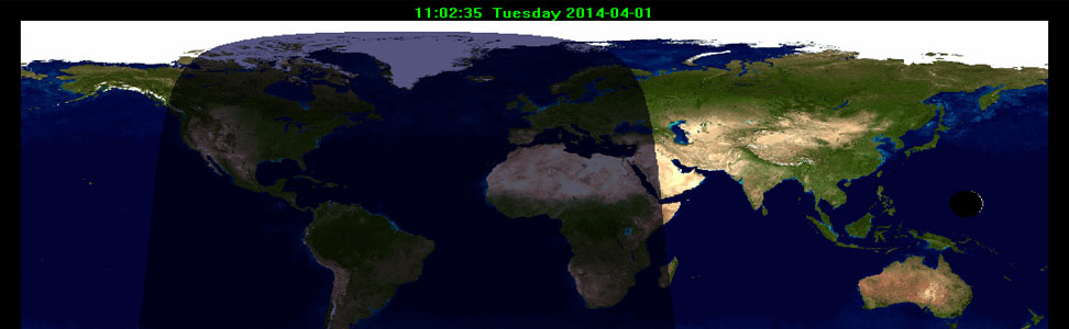 Earth Time Screensaver