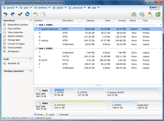 free EASEUS Partition Master 17.8.0.20230612 for iphone download