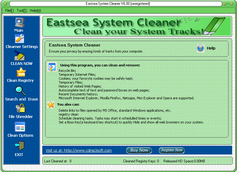 Eastsea System Cleaner