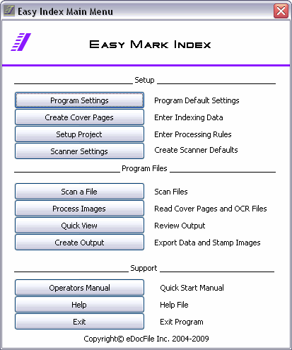 Easy Mark Index