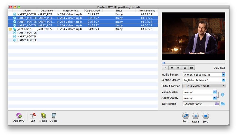 Enolsoft DVD Ripper for Mac