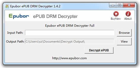 Epubor ePUB DRM Decrypter
