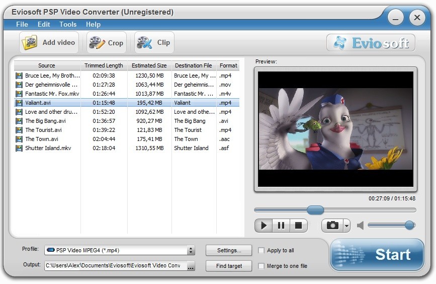 Eviosoft PSP Video Converter