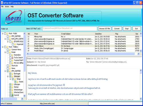 Export OST to PST Outlook