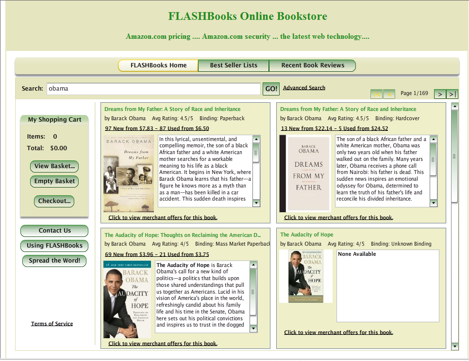 FLASHBooks Online Bookstore