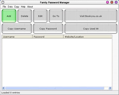 Family Password Manager