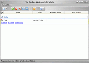 File Backup Watcher 3 Professional