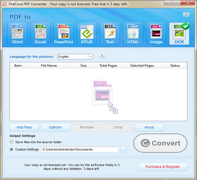 FireCuva PDF Converter