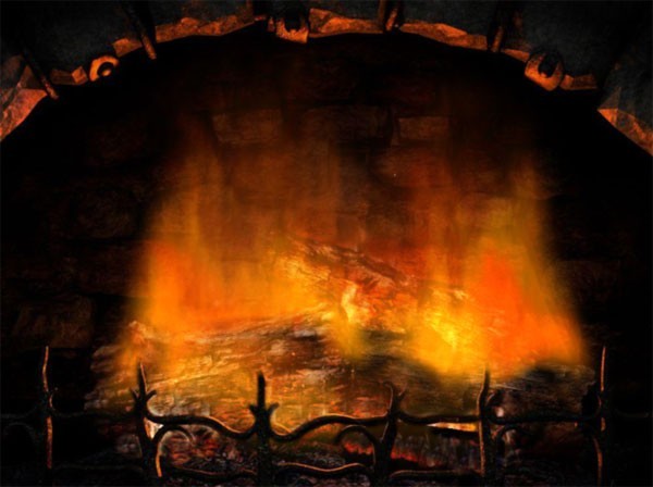 Fireplace Animated Wallpaper Main Window - AnimatedWallpaper7.com - It