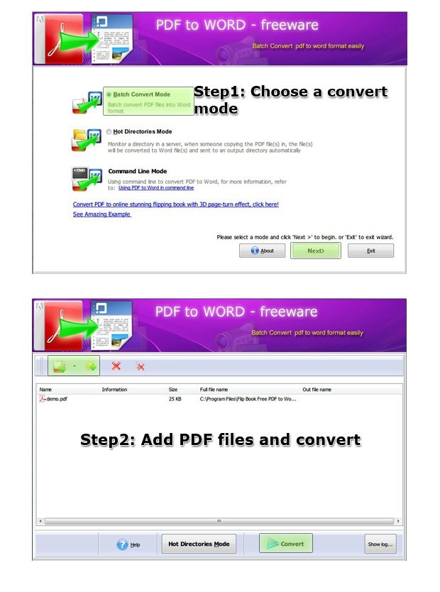 Flash Converter Free PDF to Word