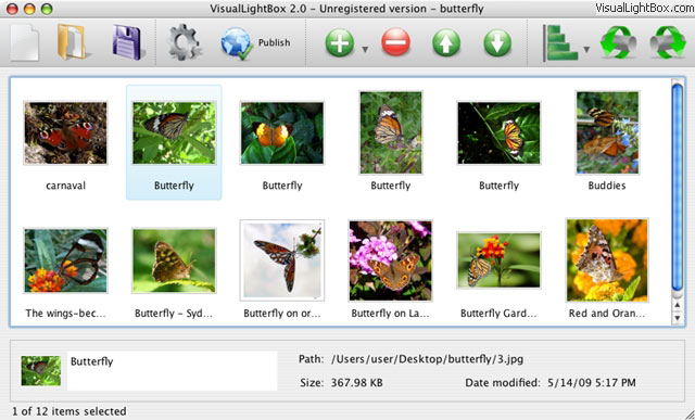 Flickr Gallery for Mac OS