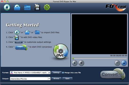 Foxreal DVD Ripper for Mac