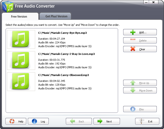 Free Audio Converter 2012