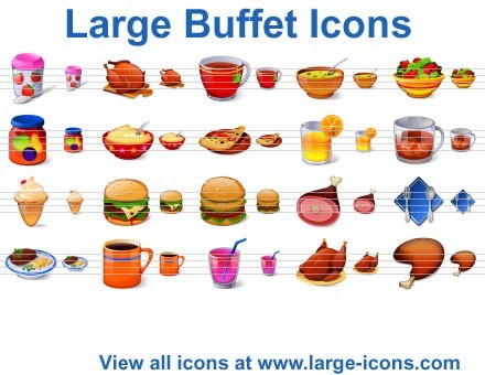 Free Buffet Icons Creator