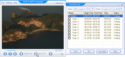 Free DVD To MPEG Converter