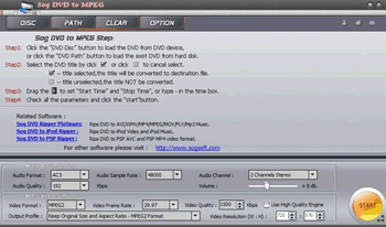 Free Sog dvd to mpeg ripper