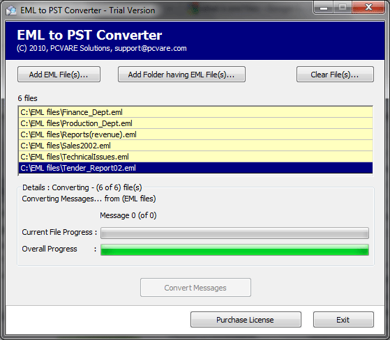 Free Windows Live Mail Converter