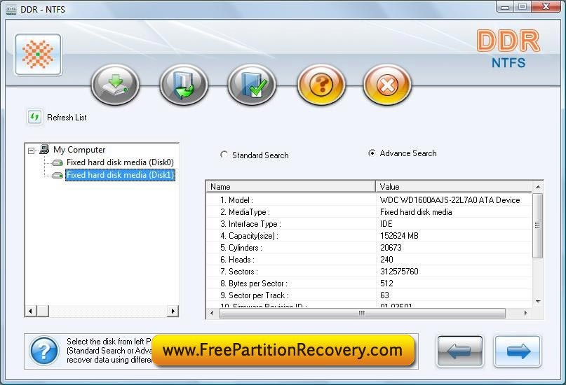 Free  Partition Recovery