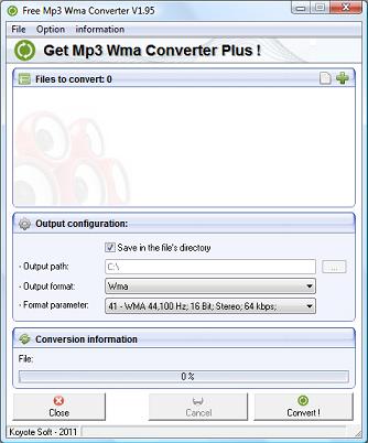 Free mp3 Wma Converter