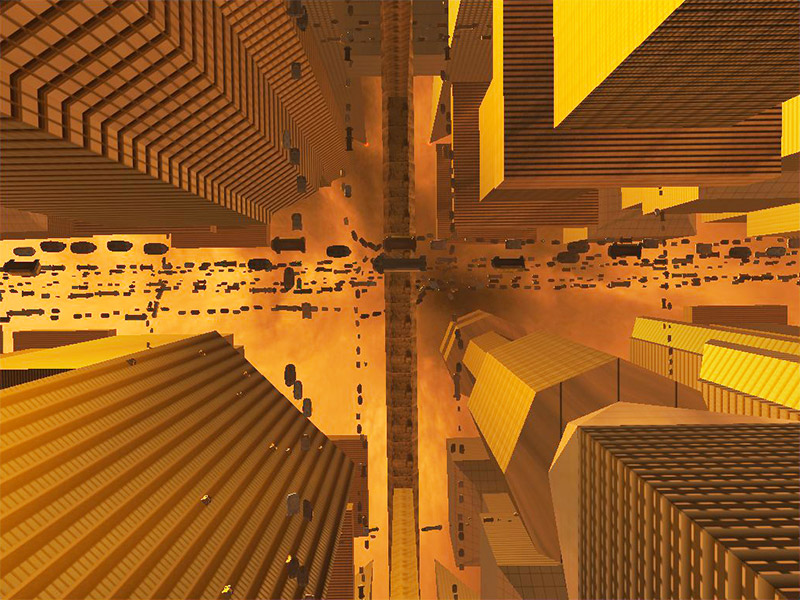 Future City 3D Screensaver for Mac OS X