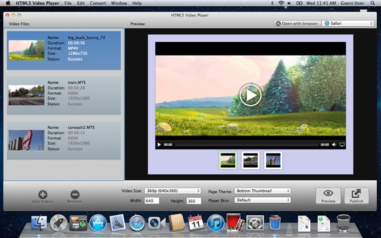 update for quadrant html5 video player