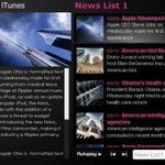HTML/XML AutoPlay News List AS2