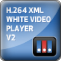 H.264 XML White Video Player V2