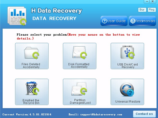H-Data Photo Recovery Software Free Download