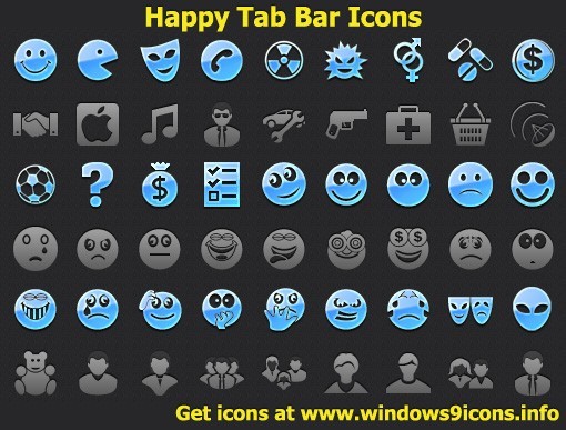 Happy Tab Bar Icons