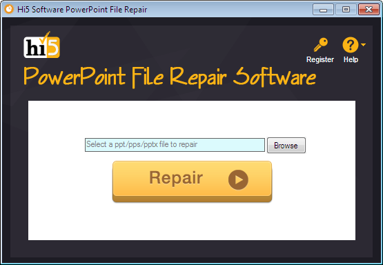Hi5 Software PowerPoint File Repair