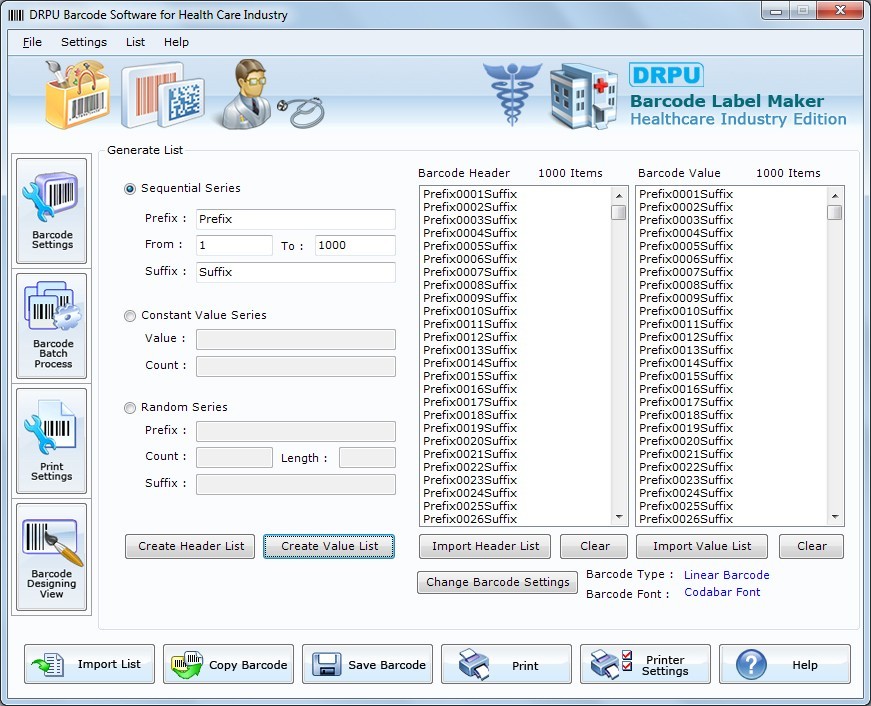 Hospital Barcode Software