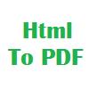 Html To PDF