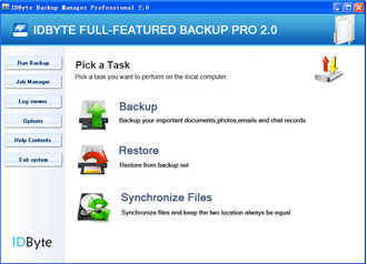 IDByte Full-Featured Backup Pro