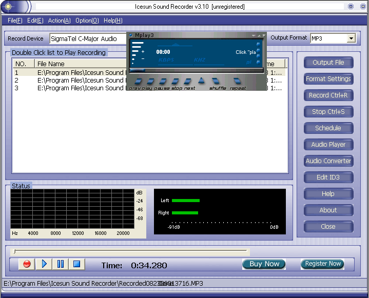 Icesun Sound Recorder