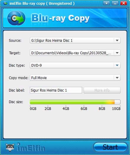 ImElfin Blu-Ray Copy