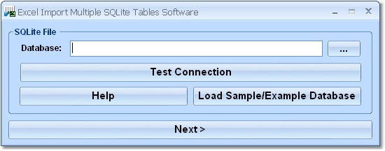 Import Multiple SQLite Tables Into Excel Software