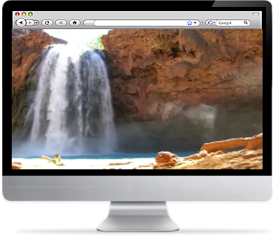 Indian Waterfall Screensaver