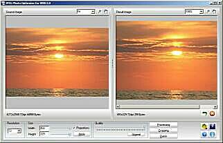 JPEG Photo Optimizer for WEB
